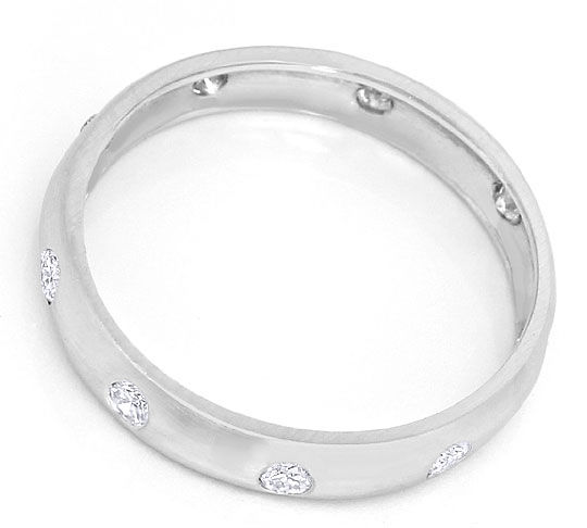 Foto 3 - Diamanten Memory Ring 0,36ct River Brillanten-Weißgold, S3271
